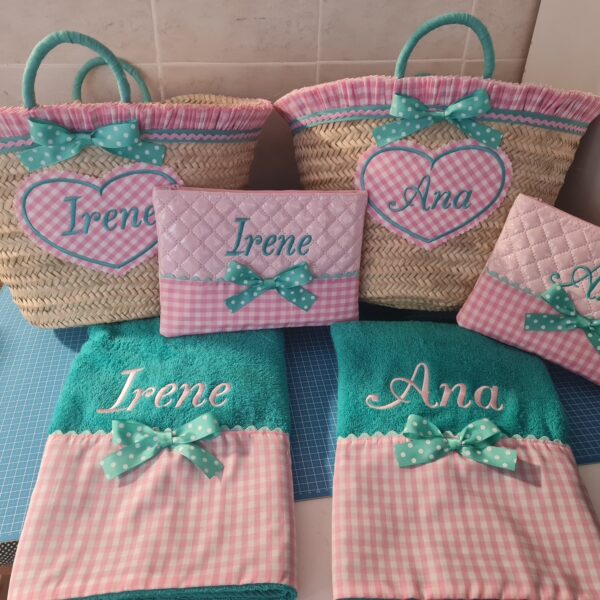 conjunto comuniÓn cesta