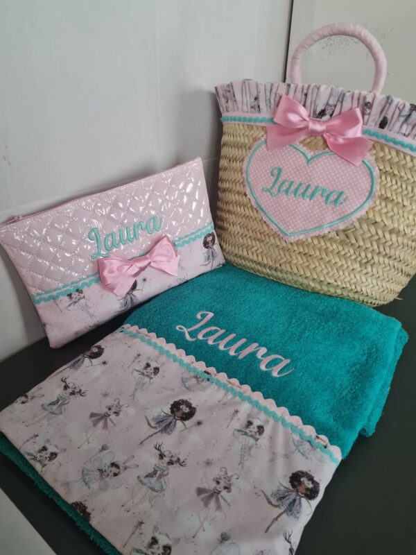 conjunto comuniÓn cesta